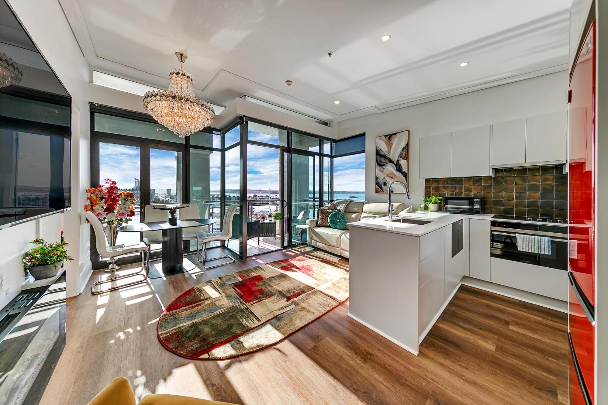 Penthouse Crown Apartment Auckland Exterior foto