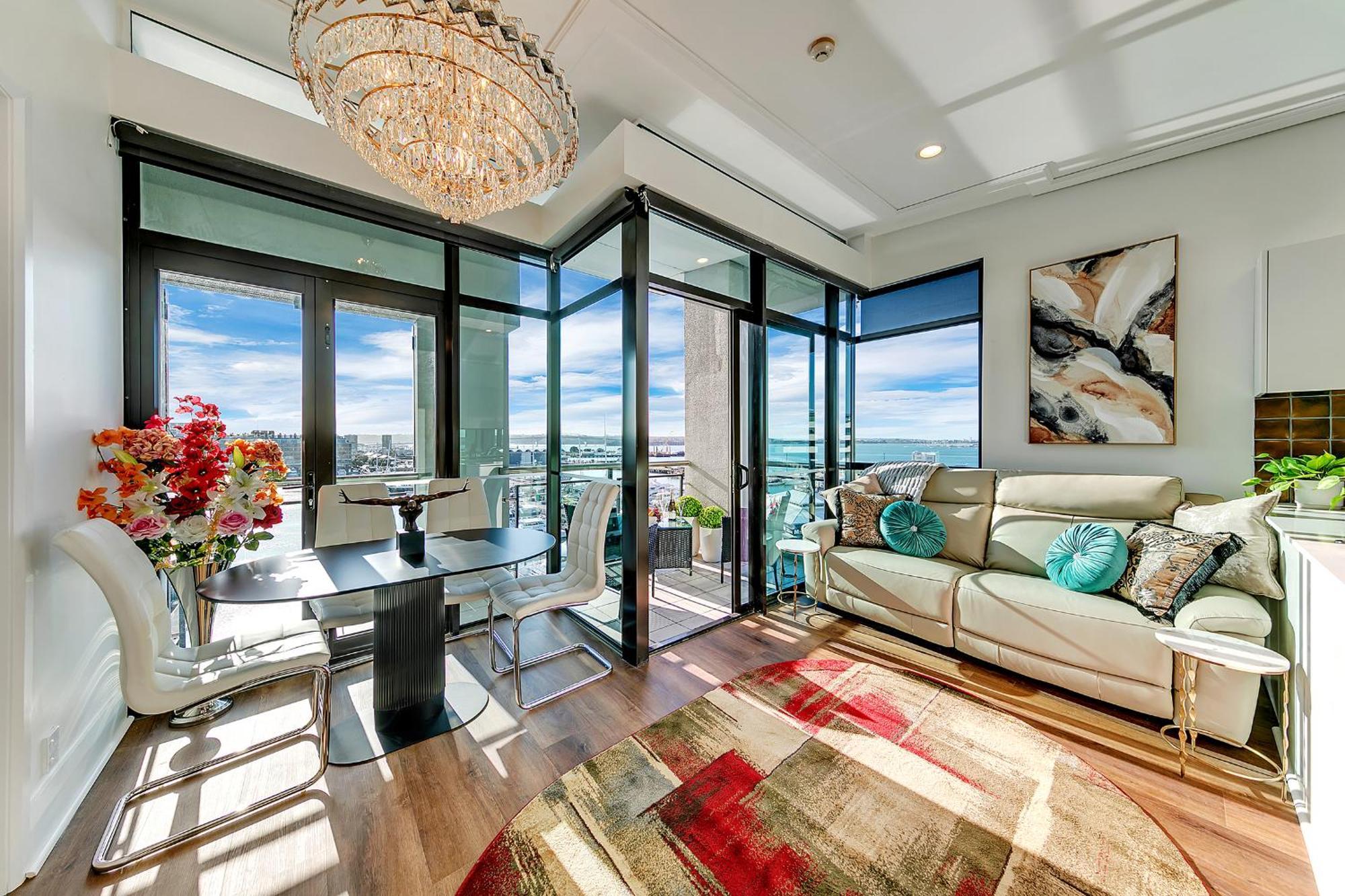 Penthouse Crown Apartment Auckland Exterior foto